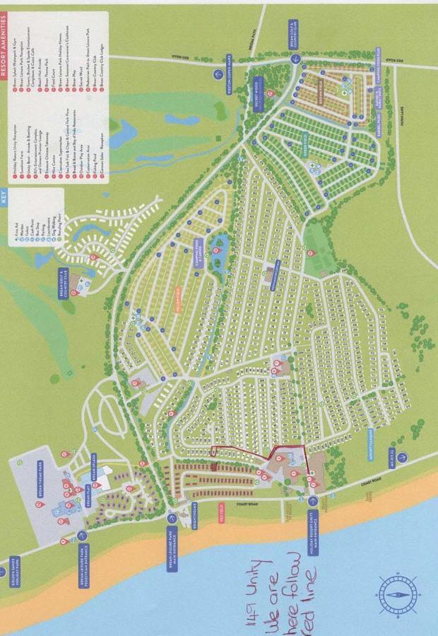 149 Holiday Resort Unity 3 Bedroom Passes Included Brean Luaran gambar